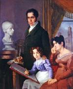Domingos Antonio de Sequeira Familia Barros oil painting